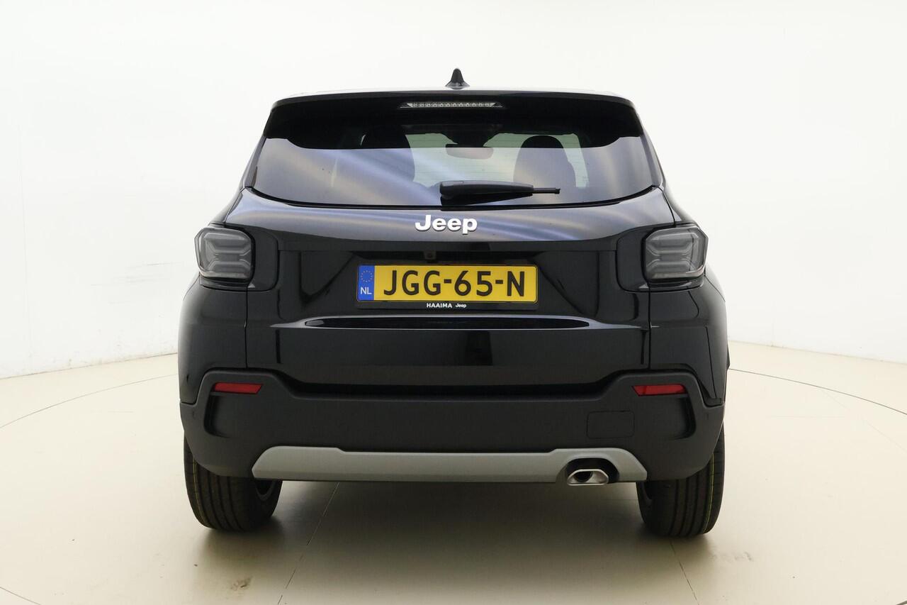 Jeep Avenger 1.2 e-Hybrid Summit Automaat | Navigatie | Elektrische achterklep | Panoramadak | Led koplampen | 18'' Licht metalen velgen | Stoelverwarming | Voorruitverwarming