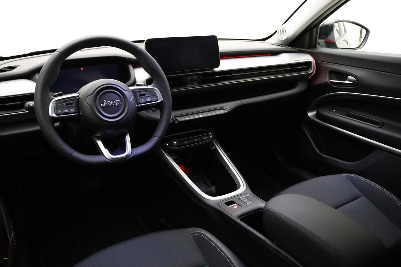 Jeep Avenger 1.2 e-Hybrid Summit LED Projector koplampen | Navigatie | Camera | Sfeerverlichting | 18'' lichtmetalen velgen | JBL Audio | Getint glas | Keyless