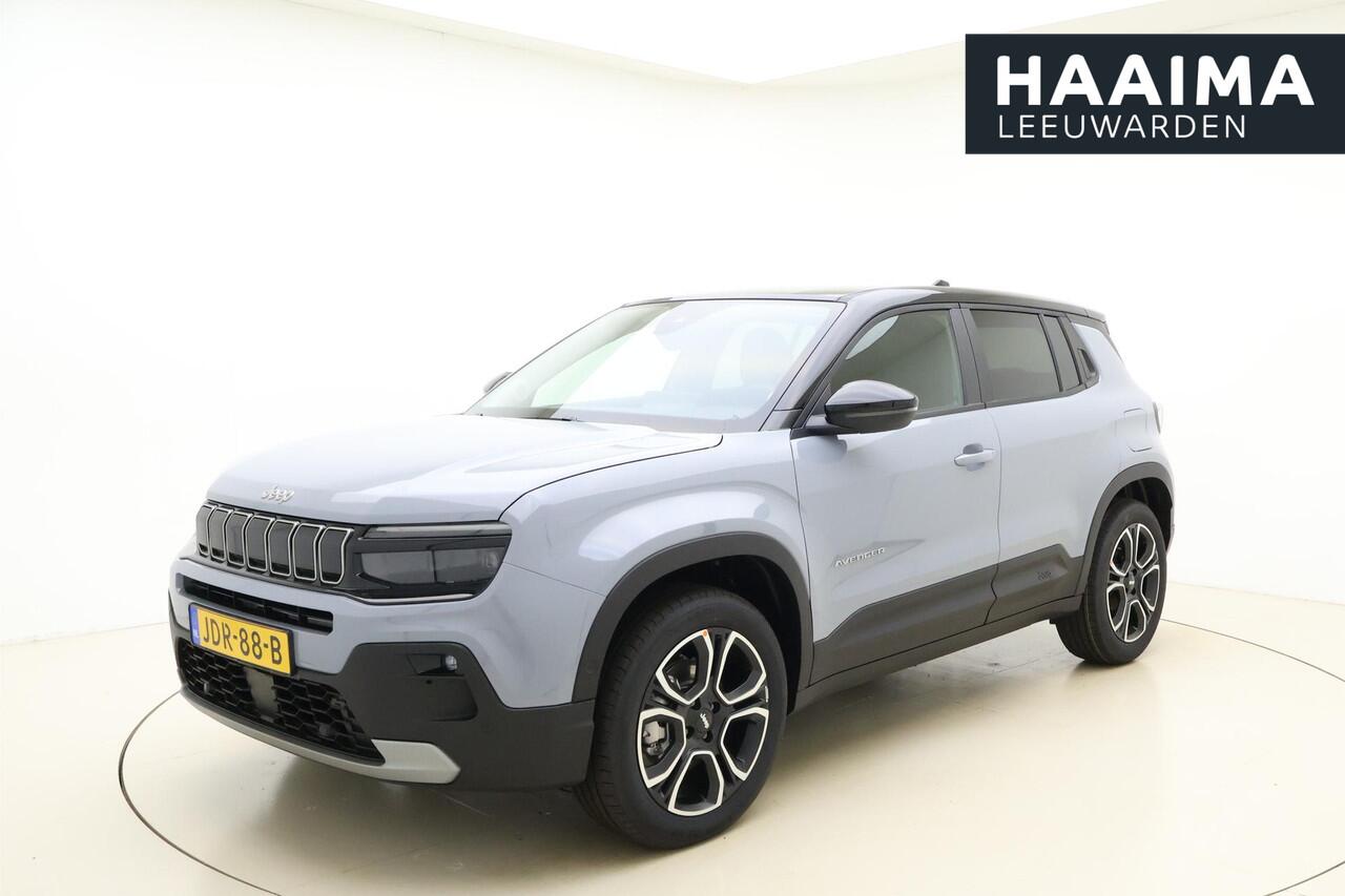 Jeep Avenger 1.2 e-Hybrid Summit | Automaat | Navigatie | Elektrische achterklep | Led koplampen | 18'' Licht metalen velgen | Two-tone lak |