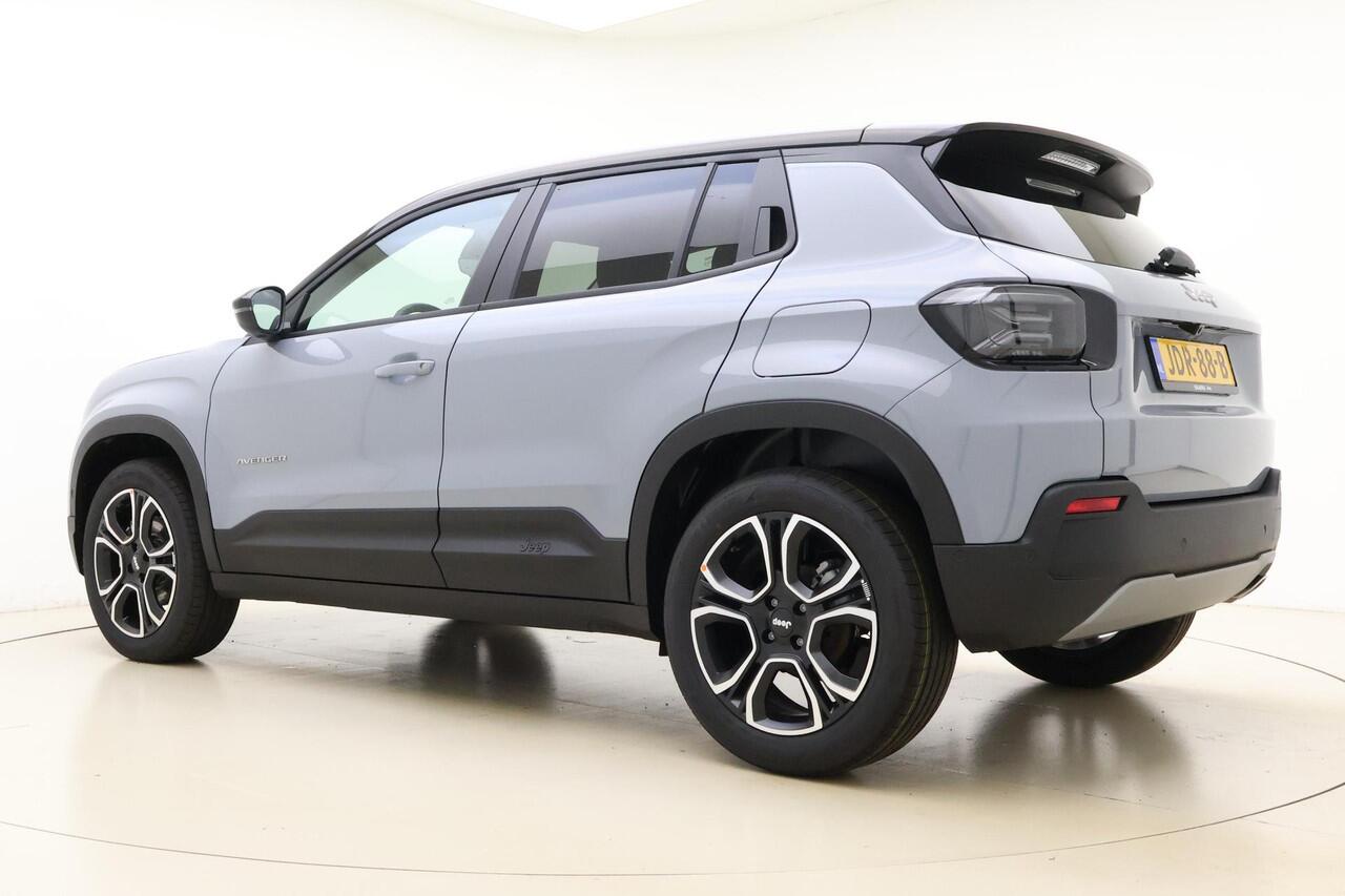 Jeep Avenger 1.2 e-Hybrid Summit | Automaat | Navigatie | Elektrische achterklep | Led koplampen | 18'' Licht metalen velgen | Two-tone lak |