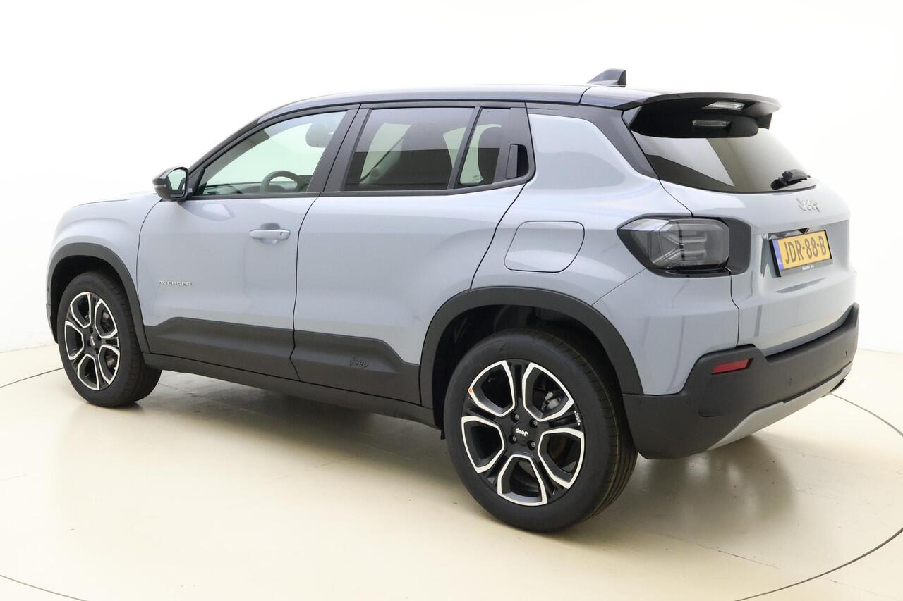 Jeep Avenger 1.2 e-Hybrid Summit | Automaat | Navigatie | Elektrische achterklep | Led koplampen | 18'' Licht metalen velgen | Two-tone lak |