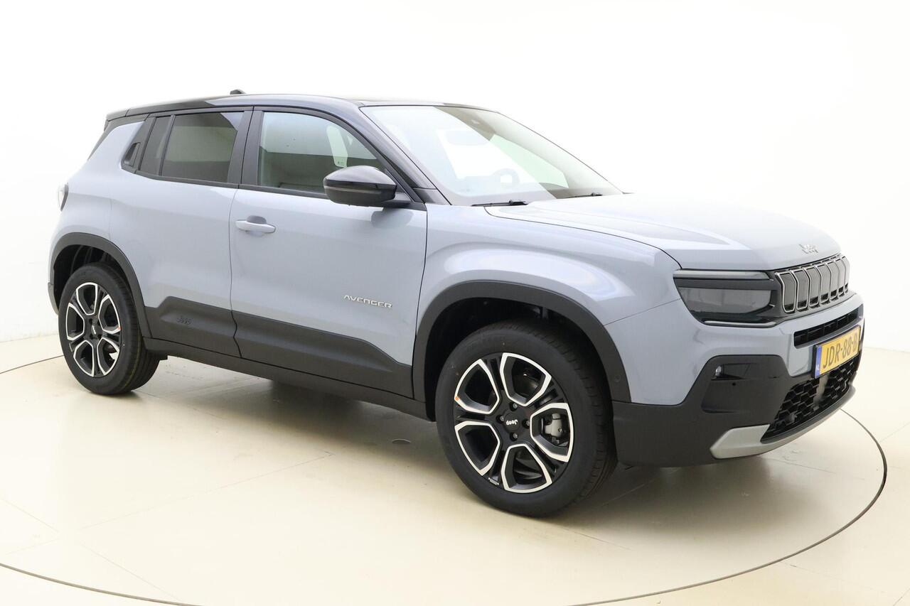 Jeep Avenger 1.2 e-Hybrid Summit | Automaat | Navigatie | Elektrische achterklep | Led koplampen | 18'' Licht metalen velgen | Two-tone lak |