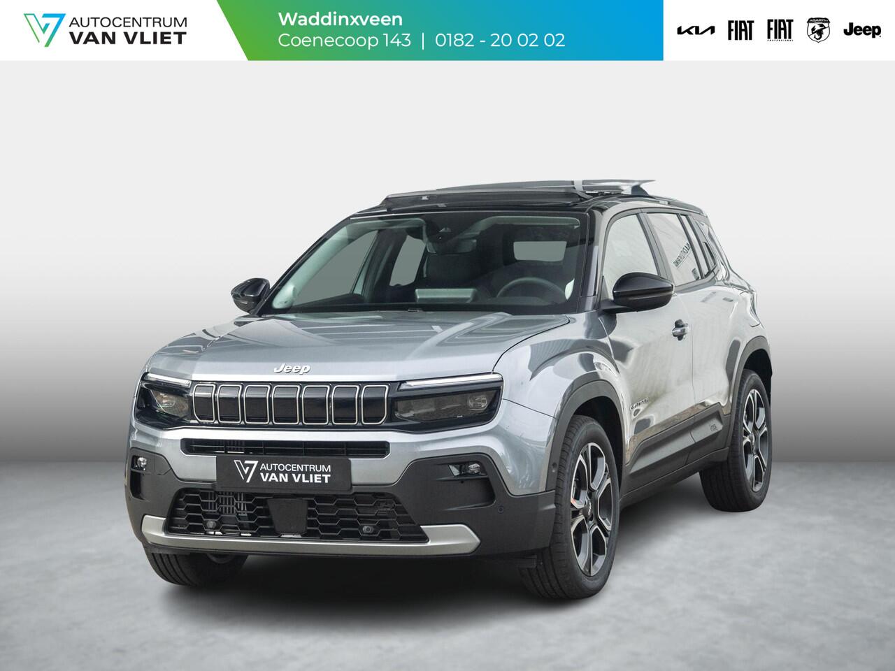 Jeep Avenger 1.2 e-Hybrid Summit | Uit voorraad leverbaar | Winter Pack | Schuif/Kanteldak | Infotaiment&Convenience Pack | Bicolore