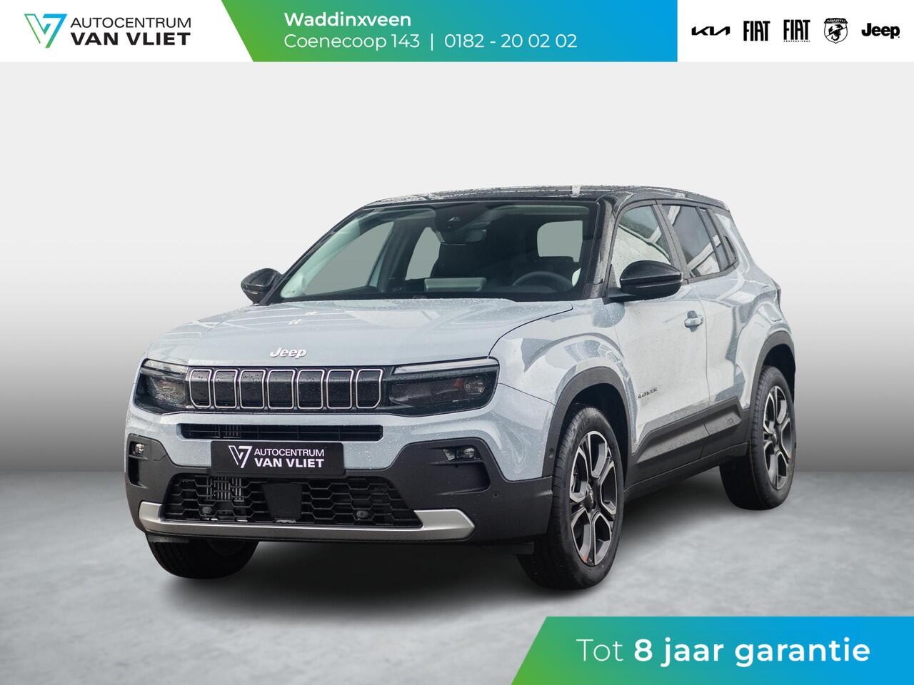 Jeep Avenger 1.2 e-Hybrid Summit | Uit voorraad leverbaar | Winter Pack | Schuif/Kanteldak | Infotaiment&Convenience Pack | Bicolore
