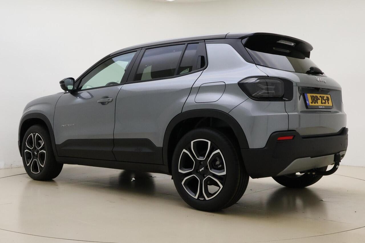 Jeep Avenger 1.2 e-Hybrid Summit | Panoramadak | Adaptive Cruise Control | JBL Audio | Stoelverwarming | Trekhaak | Climate Control | Navigatie | Elektrische achterklep