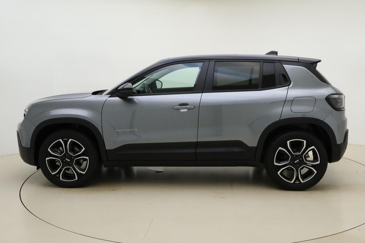 Jeep Avenger 1.2 e-Hybrid Summit | Panoramadak | Adaptive Cruise Control | JBL Audio | Stoelverwarming | Trekhaak | Climate Control | Navigatie | Elektrische achterklep