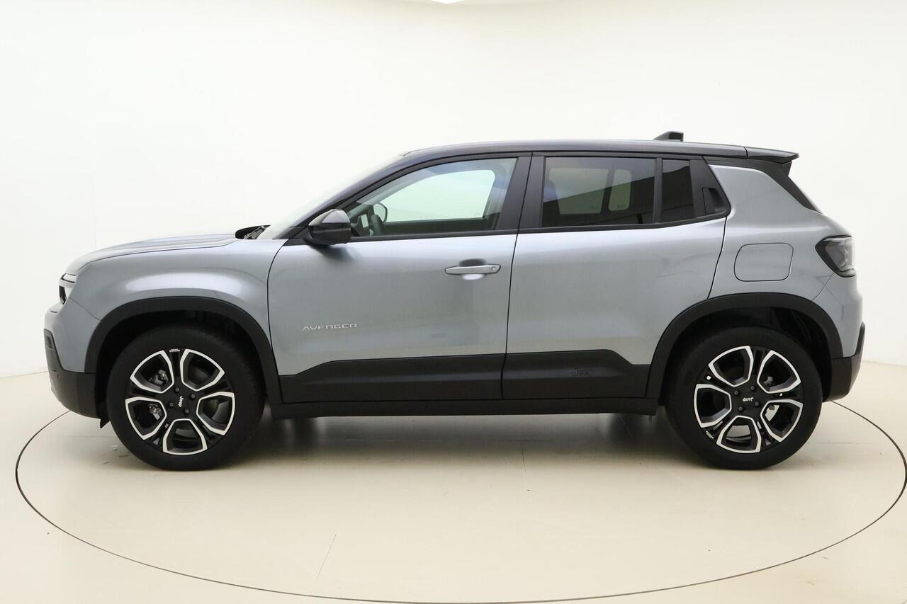 Jeep Avenger Summit 54 kWh | Stoelverwarming | 18'' lichtmetalen velgen | Elektrische achterklep | Navigatie | Two-tone lak | Verwarmde voorruit