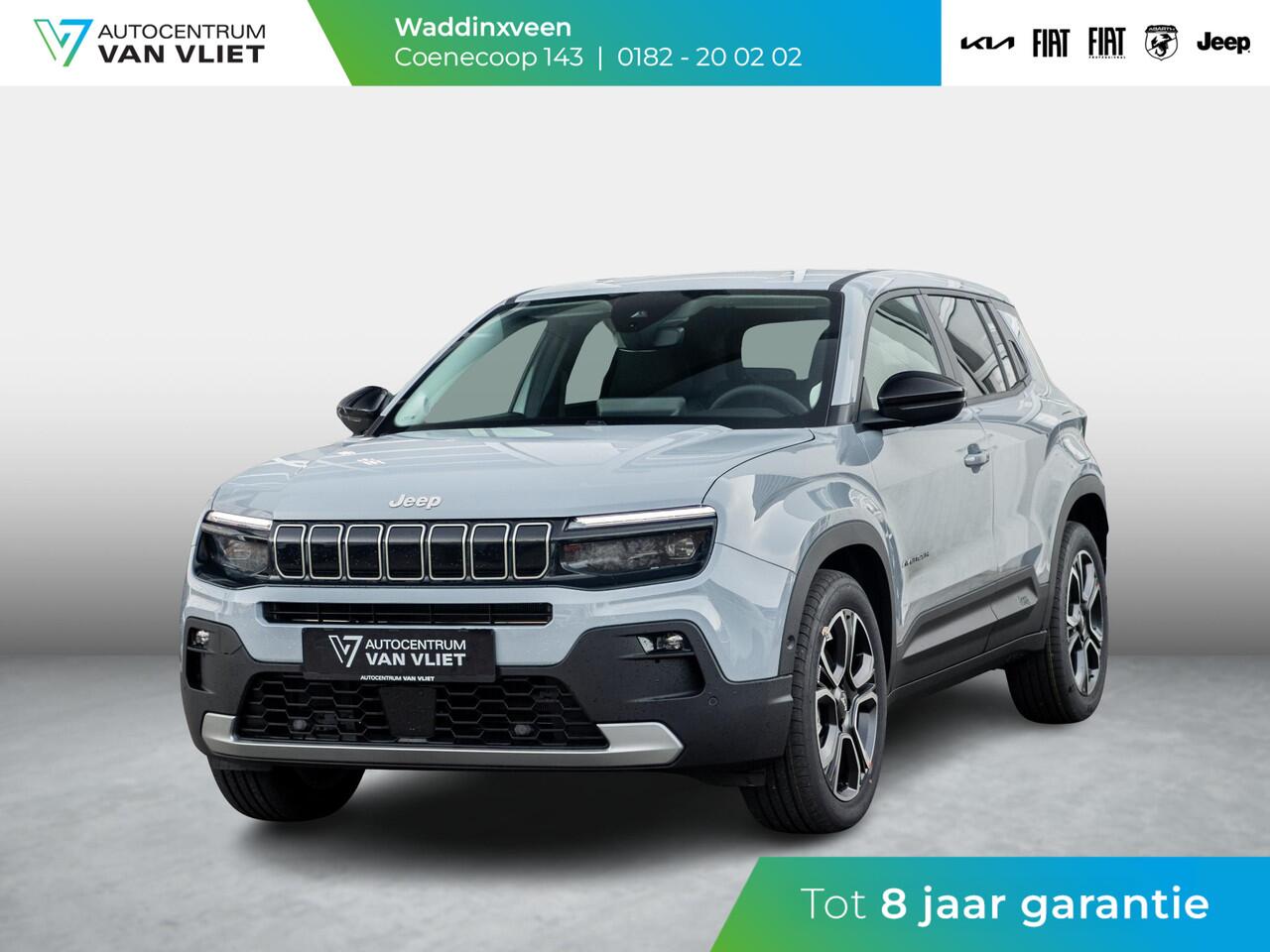 Jeep Avenger Summit 54 kWh | Infotainment&Convenience Pack | Warmtepomp | Winter Pack | Storm Grey