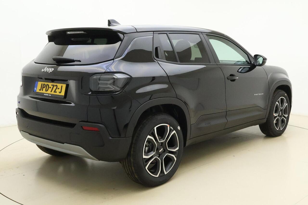 Jeep Avenger Summit 54 kWh | Panoramschisch schuif/ kanteldak | Stoel & Stuurverwarming | Navigatie | Electrische achterklep | Camera | Keyless