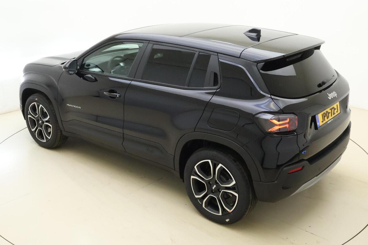 Jeep Avenger Summit 54 kWh | Panoramschisch schuif/ kanteldak | Stoel & Stuurverwarming | Navigatie | Electrische achterklep | Camera | Keyless