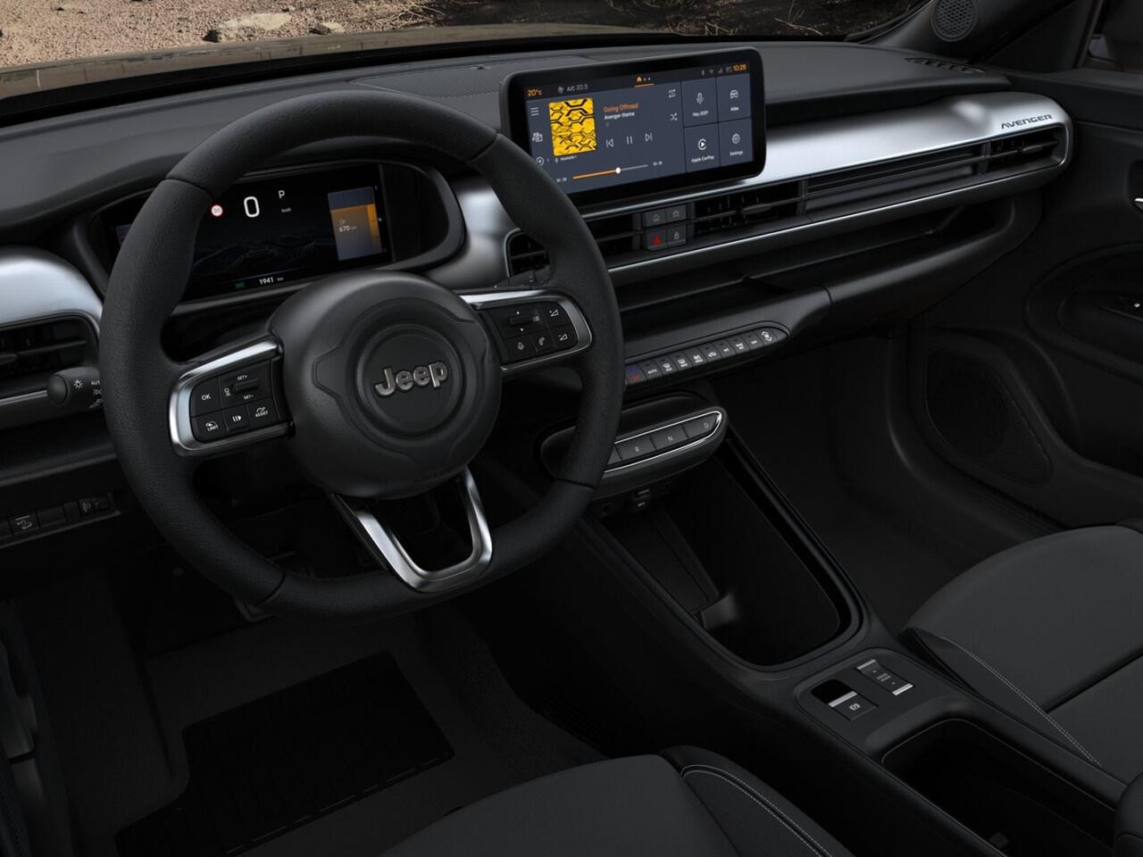 Jeep Avenger 1.2 e-Hybrid Black Edition | Automaat | Winter Pack