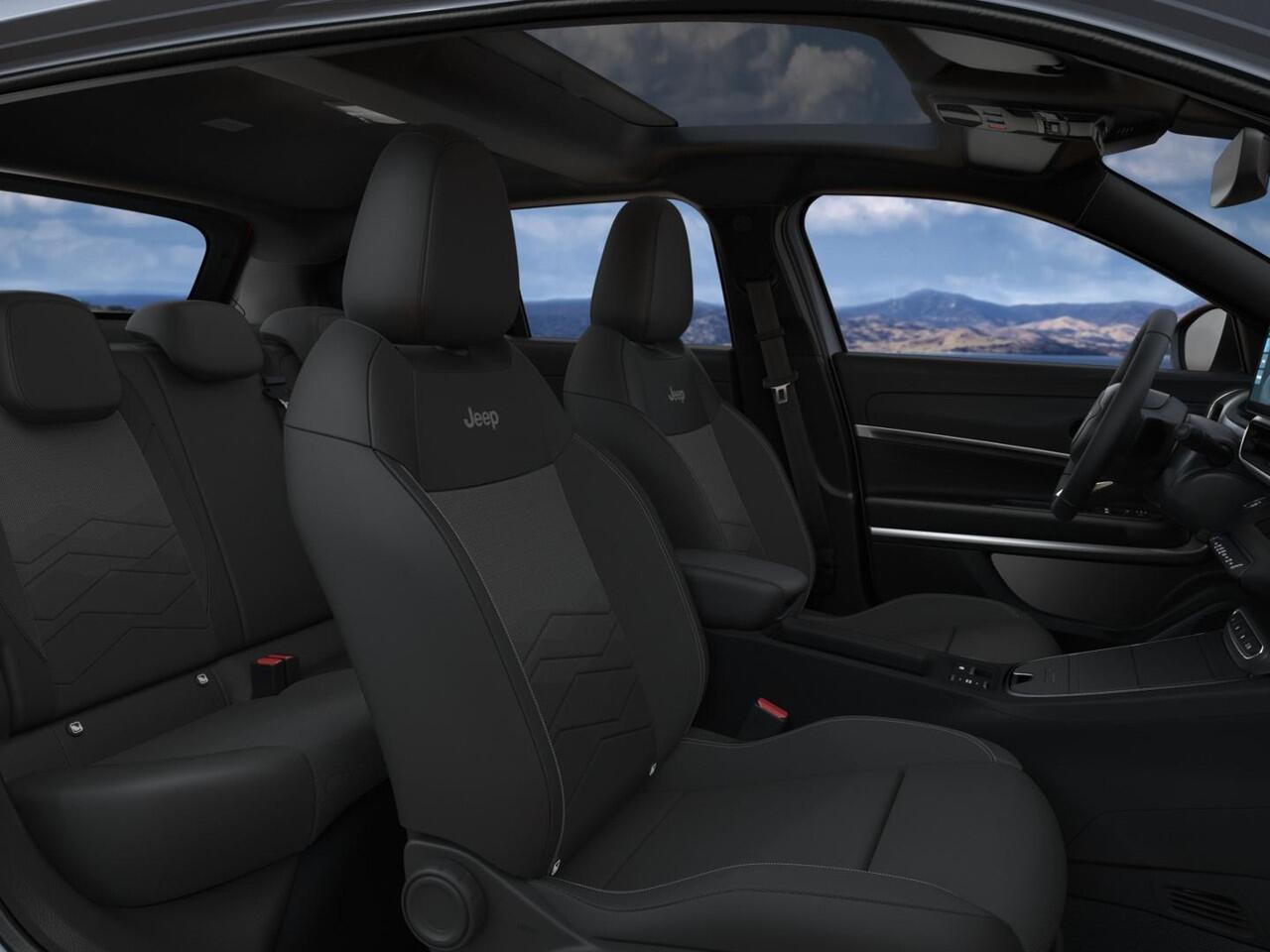 Jeep Avenger Summit 54 kWh | Winter Pack | Infotainment& Convience Pack | Schuif/Kanteldak | Warmtepomp | Bicolore lak