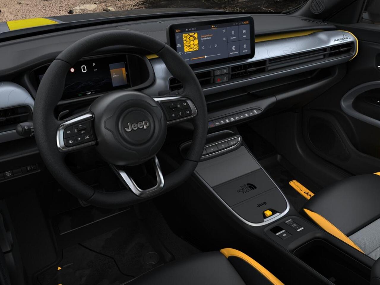 Jeep Avenger 1.2T 4xe The North Face | Actieprijs! | Clima | Apple Carplay | Adapt. Cruise | Elektr. A-Klep | Keyless | Navi | Stoel&Stuurverwarming