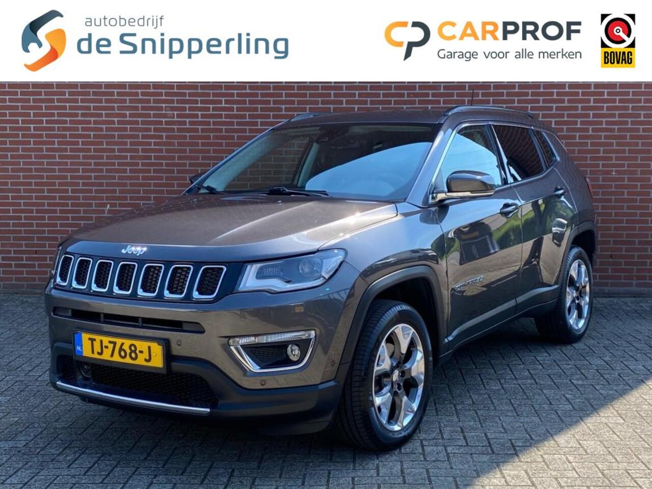 Jeep COMPASS 1.4 M.AIR Limited 4X4 / AUTOMAAT / NAVI / LEER / TREKHAAK / CAME