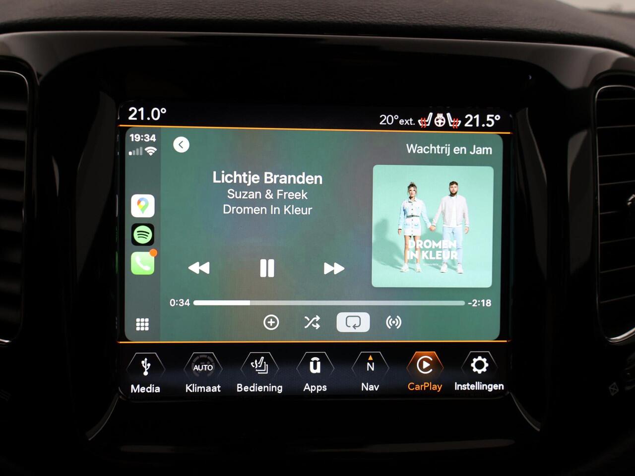 Jeep COMPASS 1.4 MULTIAIR 170 PK AUT. 4X4 LIMITED + BEATS AUDIO | APPLE CARPLAY | STUURVERWARMING
