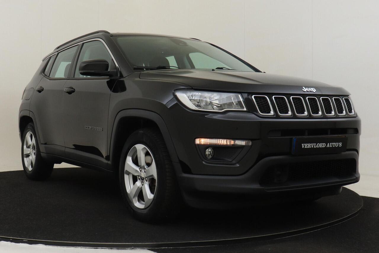 Jeep COMPASS 1.4 MultiAir Longitude -CRUISE|KEYLESS|A/C|17"|RIJSTROOKSENSOR|TREKHAAK|ALL-SEASON