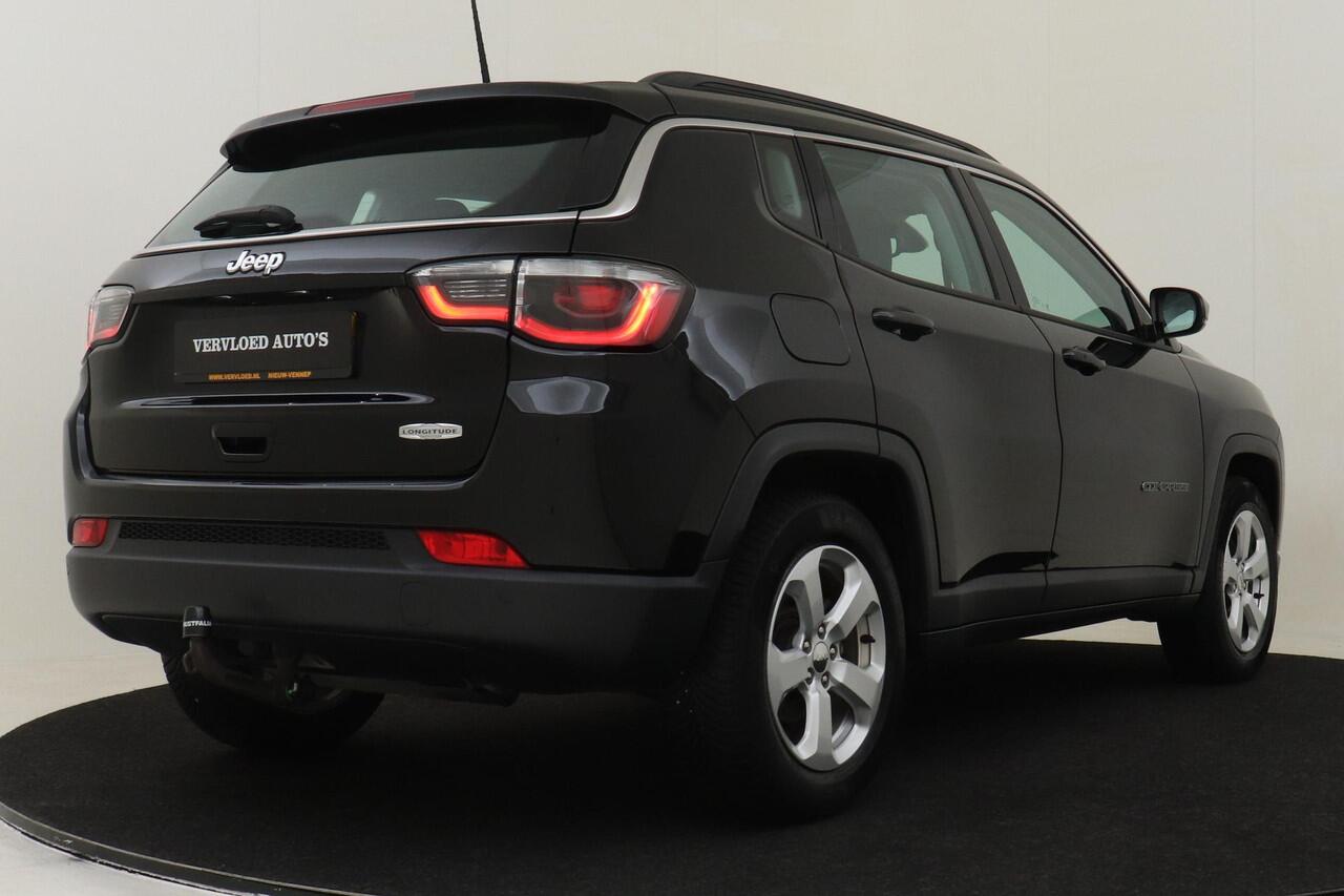 Jeep COMPASS 1.4 MultiAir Longitude -CRUISE|KEYLESS|A/C|17"|RIJSTROOKSENSOR|TREKHAAK|ALL-SEASON