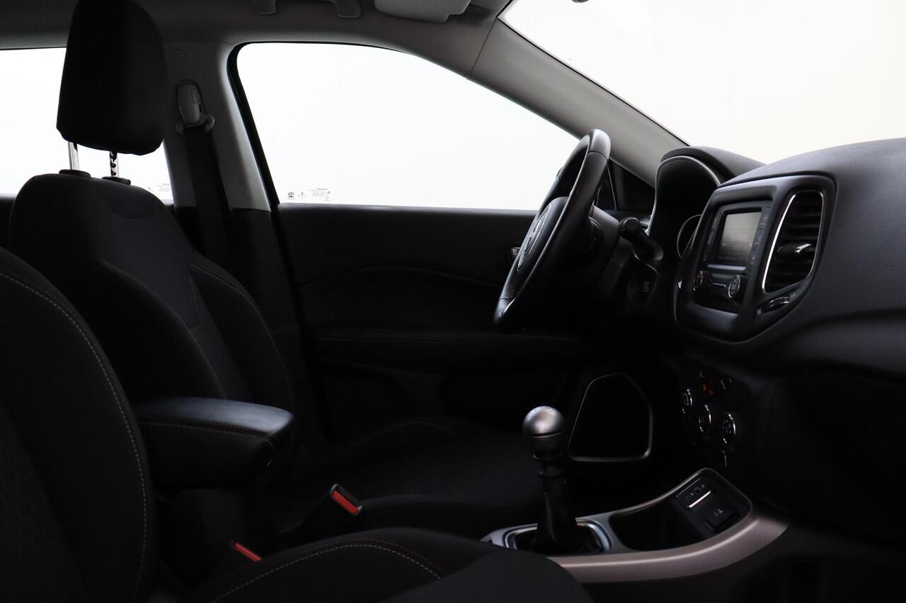 Jeep COMPASS 1.4 MultiAir Longitude -CRUISE|KEYLESS|A/C|17"|RIJSTROOKSENSOR|TREKHAAK|ALL-SEASON