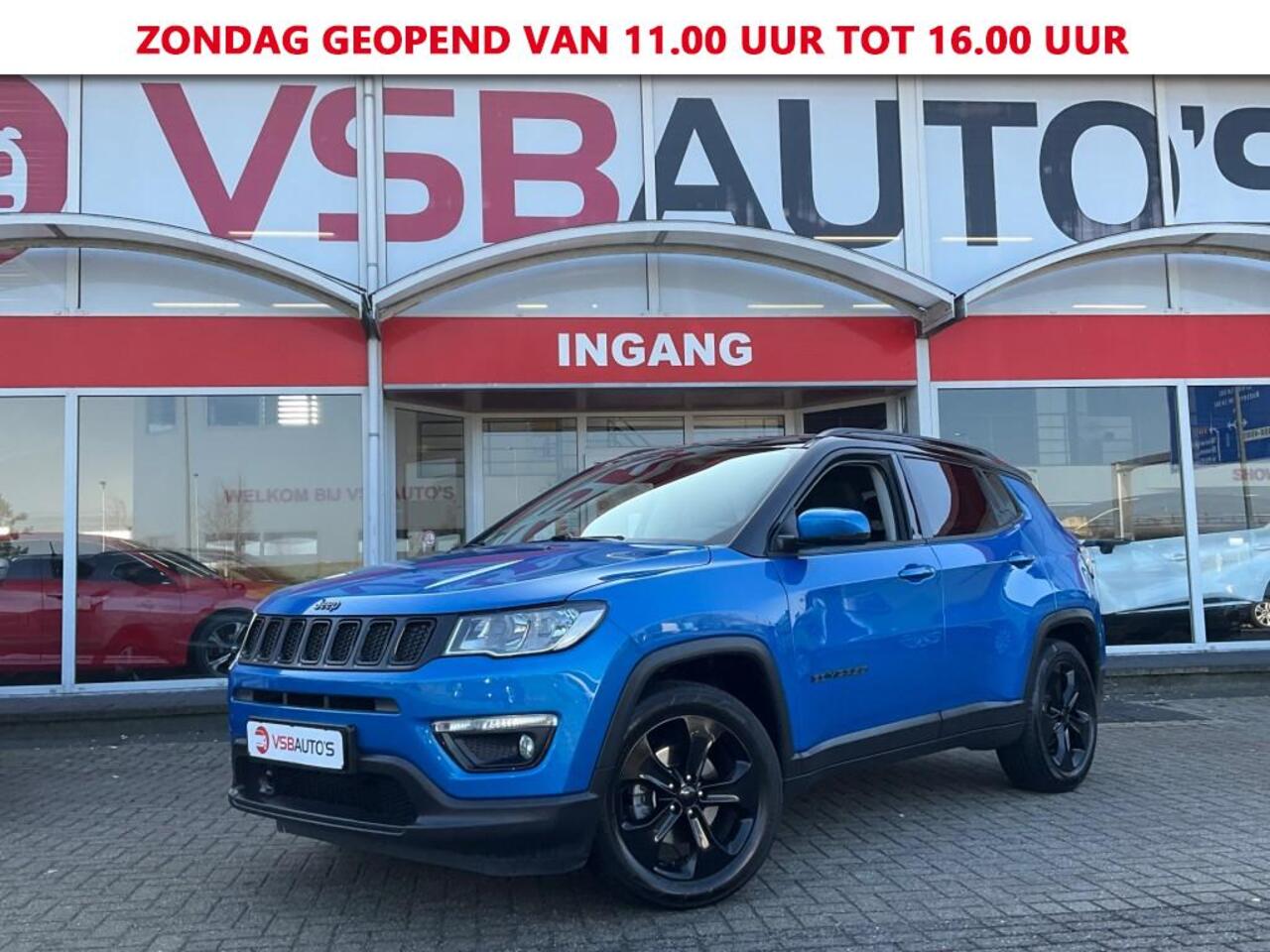 Jeep COMPASS 1.4 Multi Air 140PK NIGHT EAGLE HALF-LEER NAVI CAMERA ECC-AIRCO