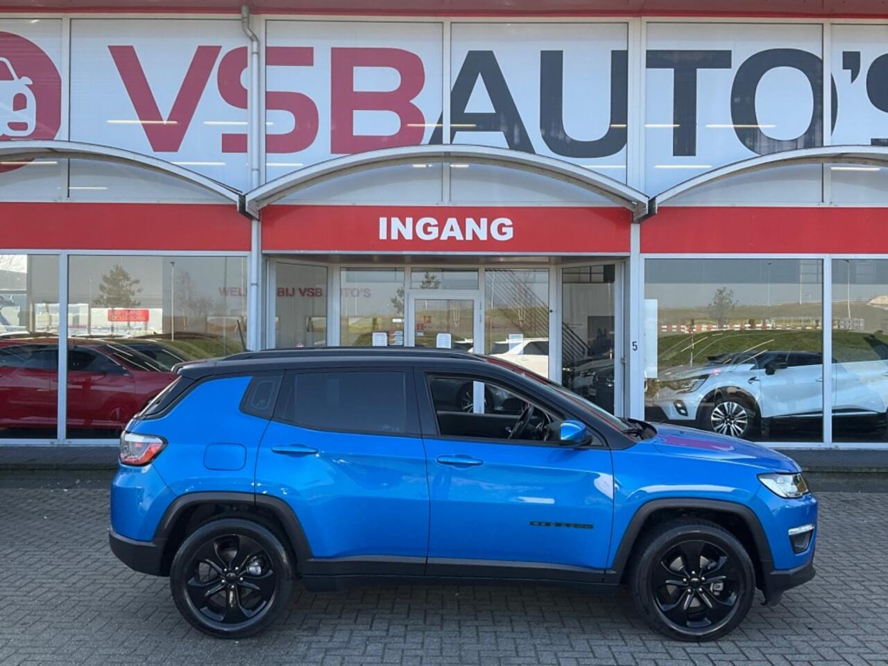 Jeep COMPASS 1.4 Multi Air 140PK NIGHT EAGLE HALF-LEER NAVI CAMERA ECC-AIRCO