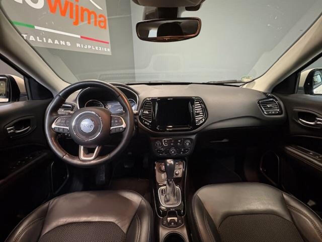 Jeep COMPASS 1.4 MultiAir 170pk Limited 4x4 Automaat Apple carplay, stoel/stuurverwarming, Beats audio Drivers assist pack, Xenon