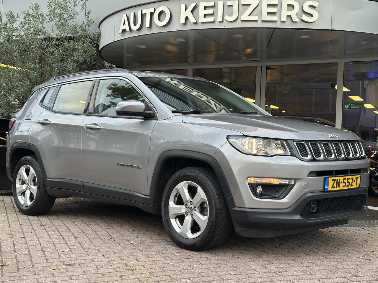 Jeep COMPASS 1.4 MultiAir Longitude Cruise Lane Assist Camera DAB+ Leer/Stof 17''LM Trekhaak