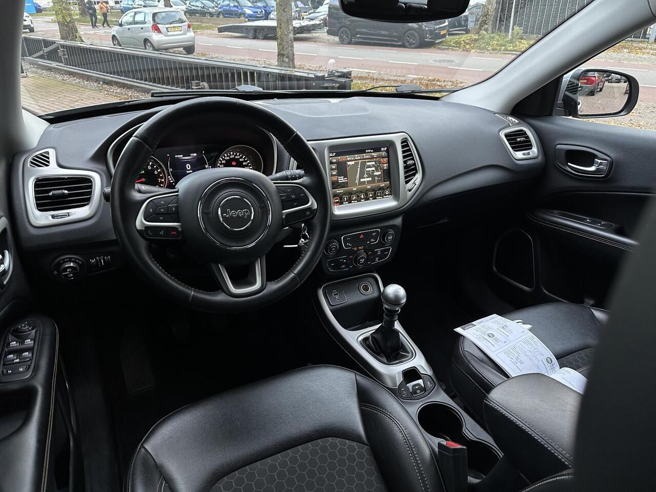 Jeep COMPASS 1.4 MultiAir Longitude Cruise Lane Assist Camera DAB+ Leer/Stof 17''LM Trekhaak