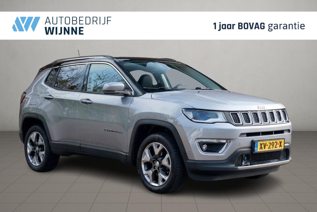 Jeep COMPASS 1.4 MultiAir 170pk 4x4 Aut. Limited | Navi | App Connect | Winter Pack | Leather Pack | Keyless | Beats Audio | Camera