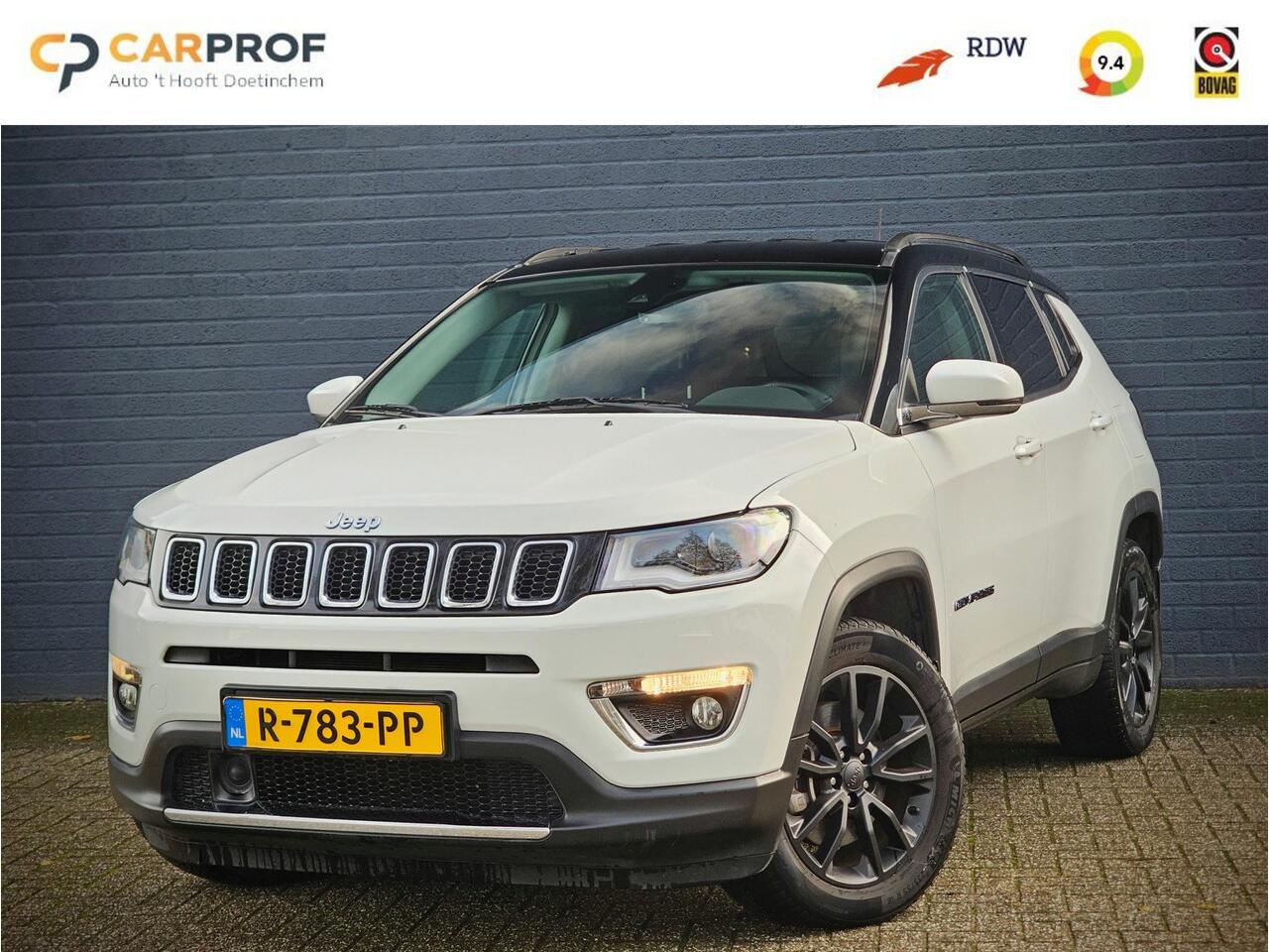 Jeep COMPASS 4xe 190 Plug-in Hybrid S Electric Limited Jeep Compass 4xe 190 Plug-in Hybrid Electric Limited / AUTOMAAT/TREKHAAK AFN / CAMERA / HALF LEDER