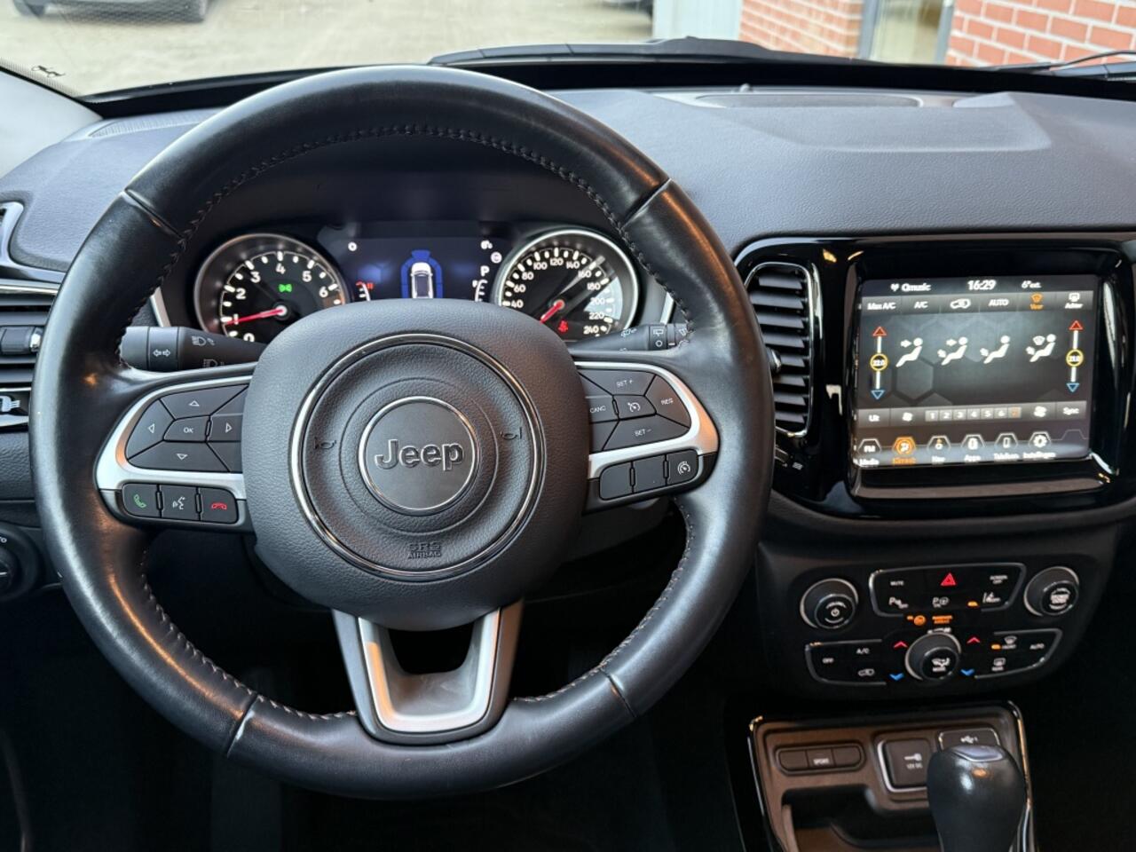 Jeep COMPASS 1.3T Limited AUTOMAAT NAVI CLIMA LEDER CAMERA PDC