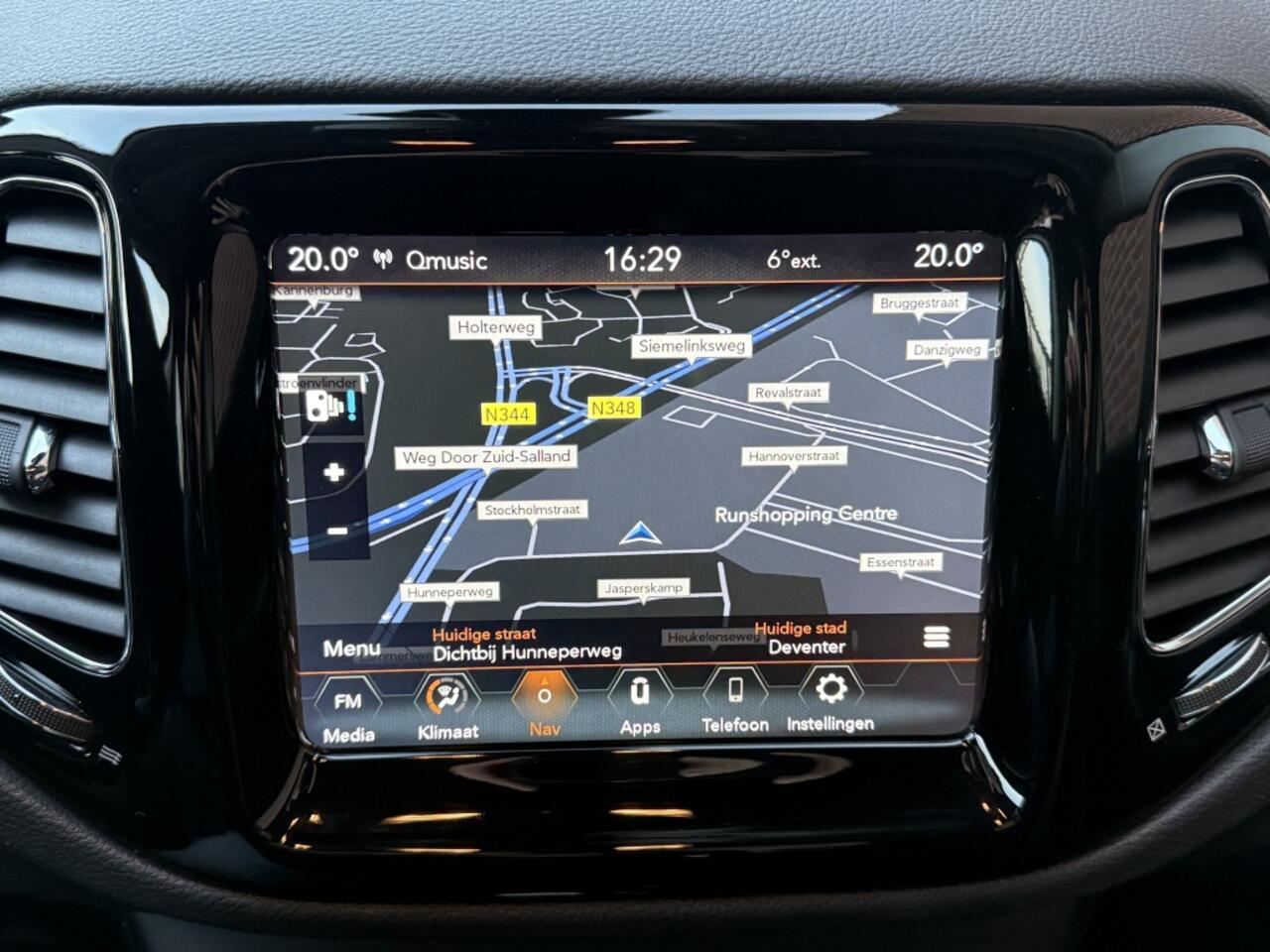 Jeep COMPASS 1.3T Limited AUTOMAAT NAVI CLIMA LEDER CAMERA PDC