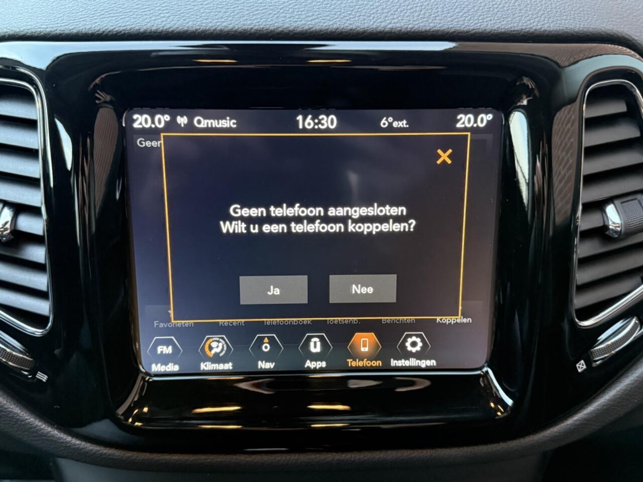 Jeep COMPASS 1.3T Limited AUTOMAAT NAVI CLIMA LEDER CAMERA PDC