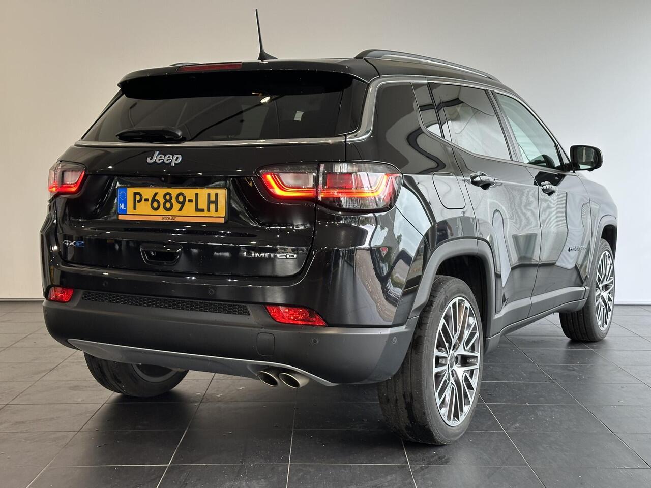 Jeep COMPASS 4xe 240 Plug-in Hybrid Electric Limited | 360° CAMERA | ADAPTIVE CRUISECONTROL | OFF-ROAD ONDERSTEL | ELEKTRISCHE ACHTERKLEP