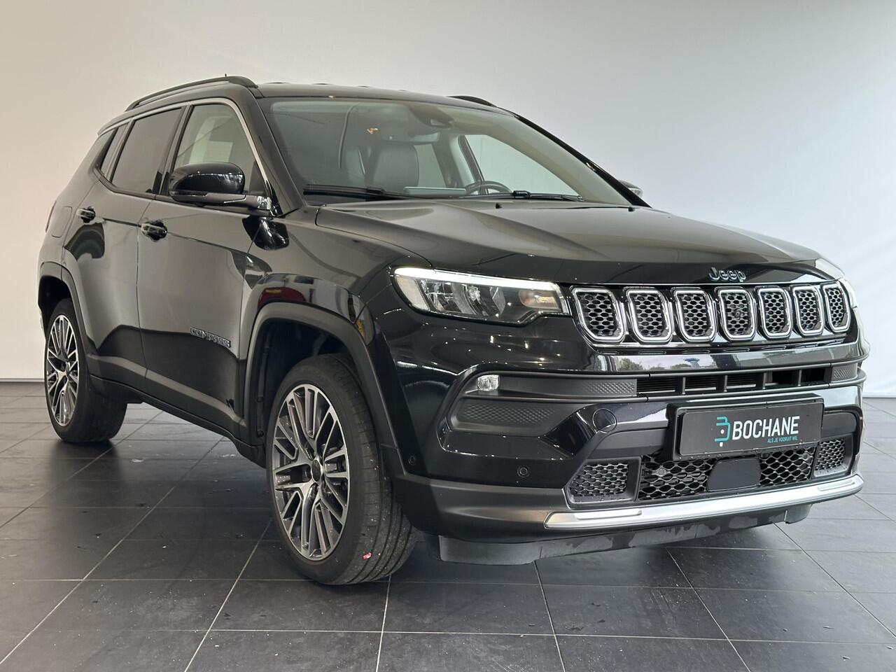 Jeep COMPASS 4xe 240 Plug-in Hybrid Electric Limited | 360° CAMERA | ADAPTIVE CRUISECONTROL | OFF-ROAD ONDERSTEL | ELEKTRISCHE ACHTERKLEP