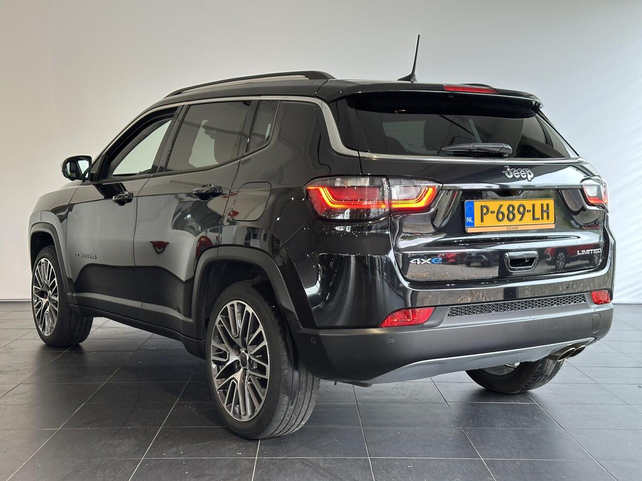 Jeep COMPASS 4xe 240 Plug-in Hybrid Electric Limited | 360° CAMERA | ADAPTIVE CRUISECONTROL | OFF-ROAD ONDERSTEL | ELEKTRISCHE ACHTERKLEP