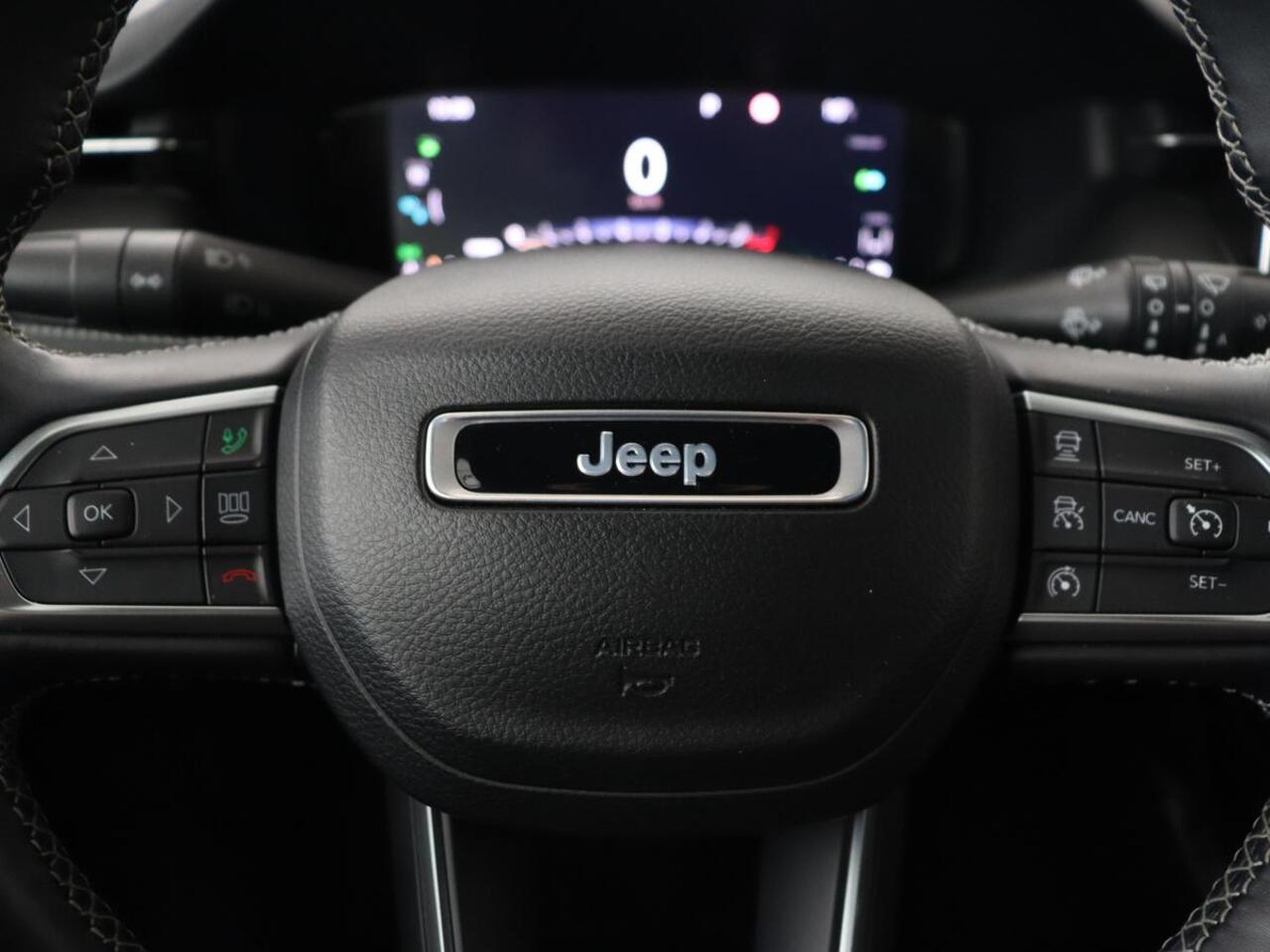 Jeep COMPASS 4xe 240 Plug-in Hybrid Electric S | Panoramadak | Trekhaak | 360 Camera | Leder | Stoelverwarming | Alpine Sound | Carplay | Stuurverwarming | Adaptive cruise | Navigatie | PHEV