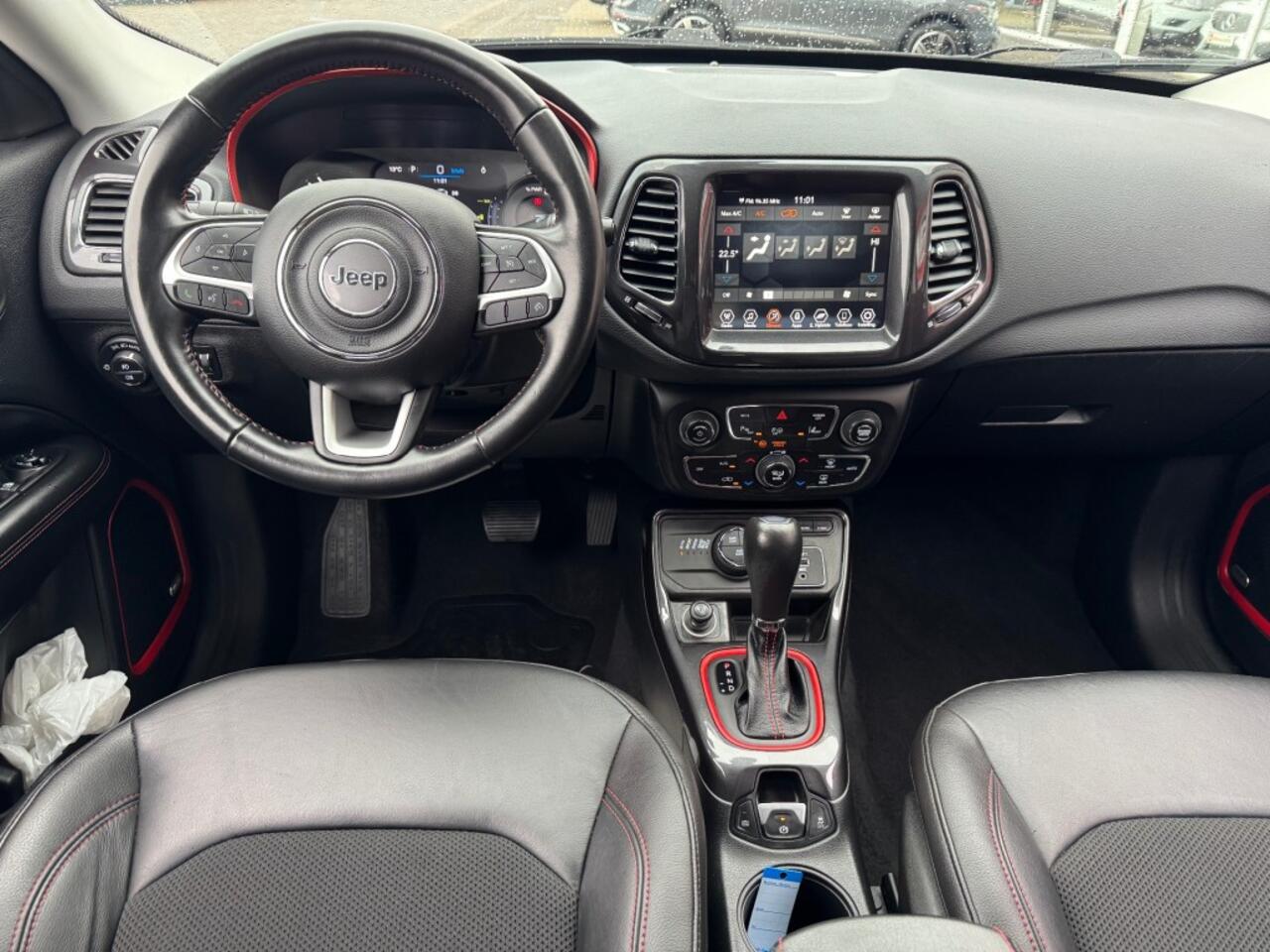 Jeep COMPASS 4xe 240 PLUG-IN HYBRID 240PK AUT. TRAILHAWK HALF-LEER NAVI CAMERA TREKHAAK CARPLAY