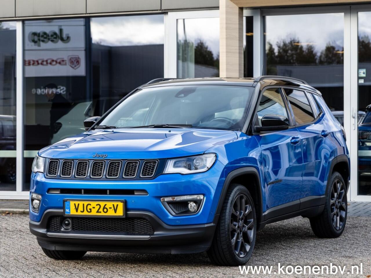 Jeep COMPASS 1.3T 150pk S Automaat GRIJS KENTEKEN!/ CLIMA / LEER / CRUISE C