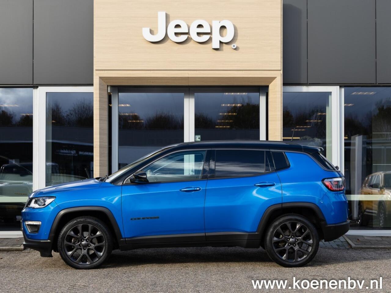 Jeep COMPASS 1.3T 150pk S Automaat GRIJS KENTEKEN!/ CLIMA / LEER / CRUISE C