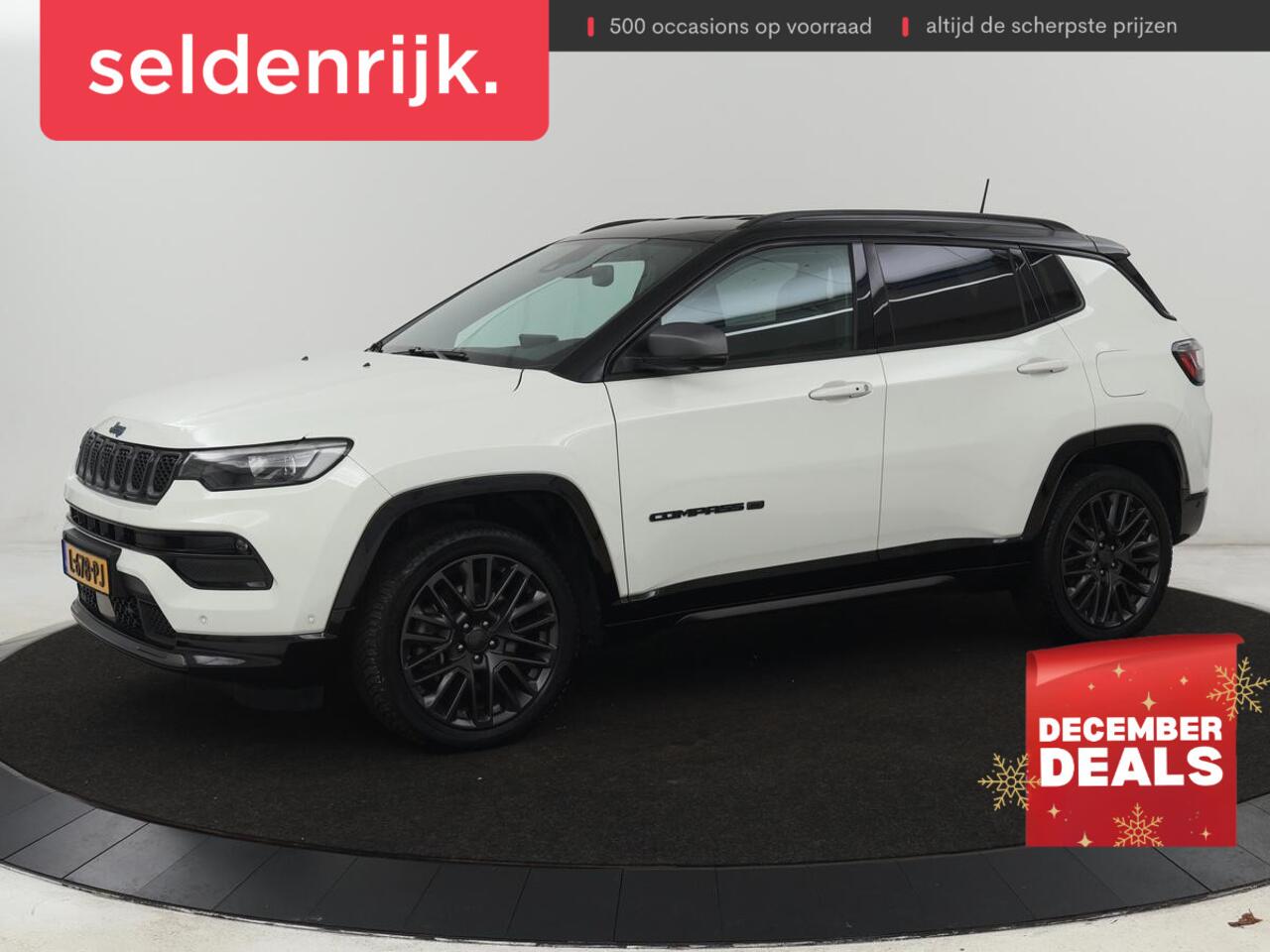 Jeep COMPASS 4xe 240 Plug-in Hybrid 80th Anniversary | 360 Camera | Adaptive cruise | Full LED | Carplay | Keyless | Navigatie | Park Assist | Climate control
