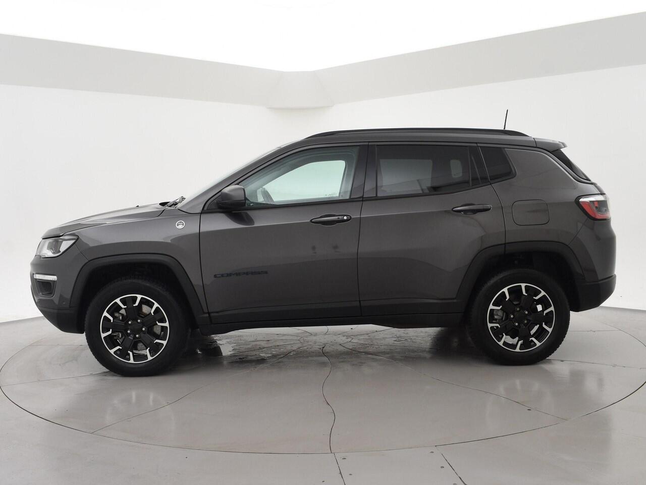 Jeep COMPASS 4xe 240 PK PLUG-IN HYBRID 4X4 TRAILHAWK + TREKHAAK | VOL LEDER | ALPINE | CARPLAY | DAB | STOEL/STUURWIELVERW.