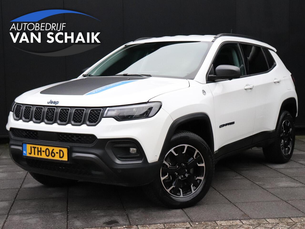 Jeep COMPASS 4xe 240 Plug-in Hybrid Electric Trailhawk 4WD | SOH 79% | CAMERA |LEDER | NAVi | LMV | PDC | ELECTR VERSTELB STOELEN MET MEMORY