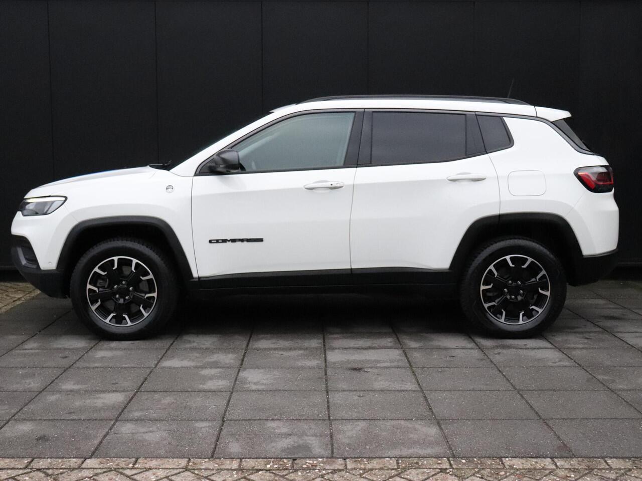 Jeep COMPASS 4xe 240 Plug-in Hybrid Electric Trailhawk 4WD | SOH 79% | CAMERA |LEDER | NAVi | LMV | PDC | ELECTR VERSTELB STOELEN MET MEMORY