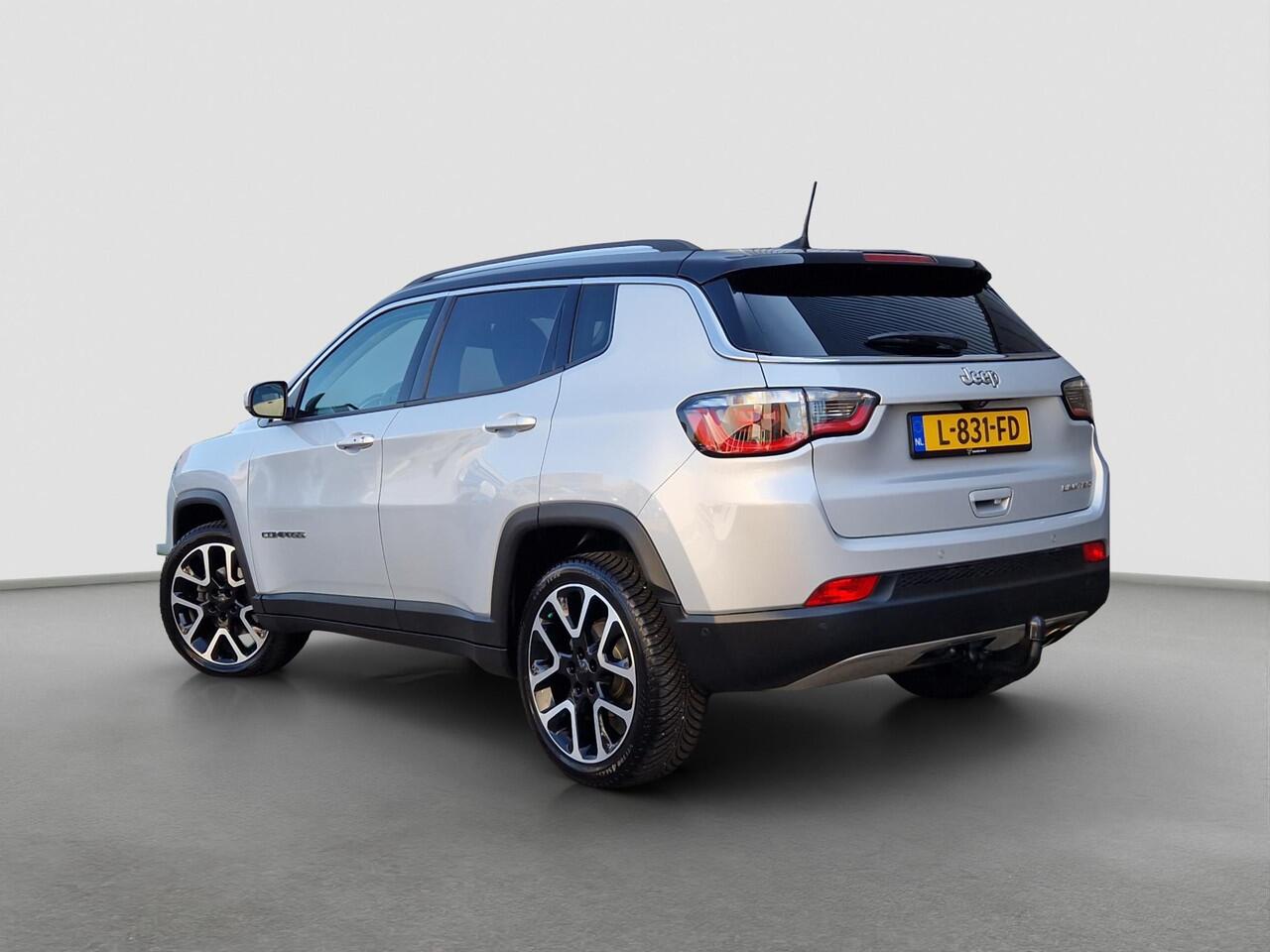 Jeep COMPASS 1.3T Limited Automaat | Trekhaak | BSD | DAB | Camera | Navi | Clima |