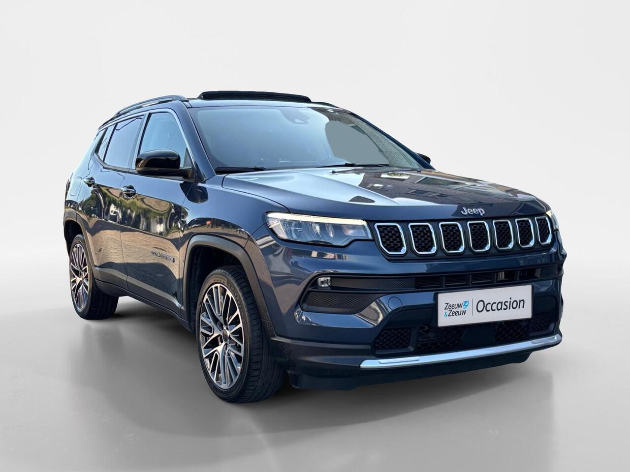 Jeep COMPASS 4xe 190 Plug-in Hybrid Electric Limited Lease Ed. | PANO | STOELVERWARMING | LMV | CAMERA | LED | 1 JAAR GARANTIE