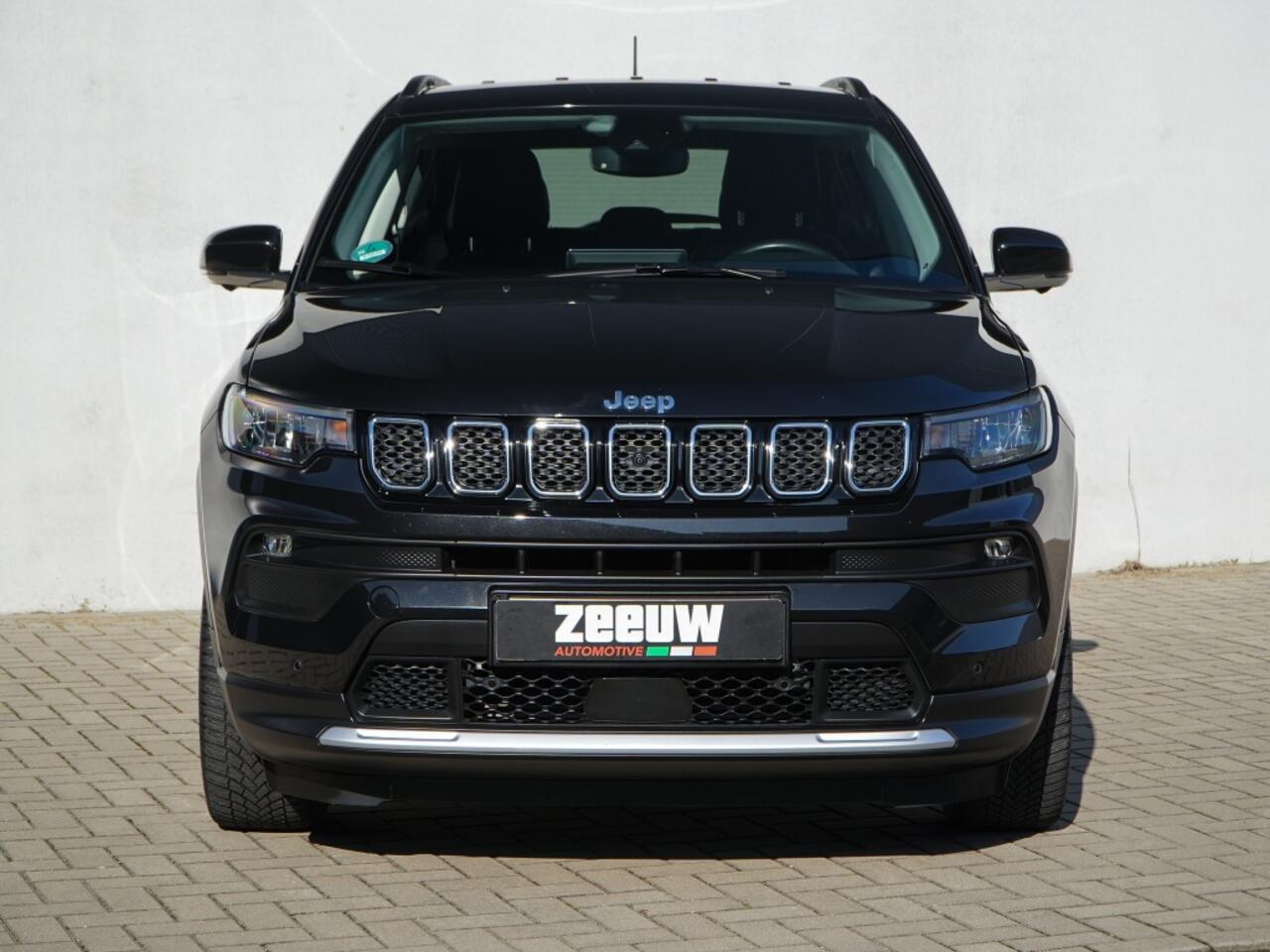 Jeep COMPASS 4xe 190 PK Hybrid Limited | Leder | Carplay | 360cam | 19"