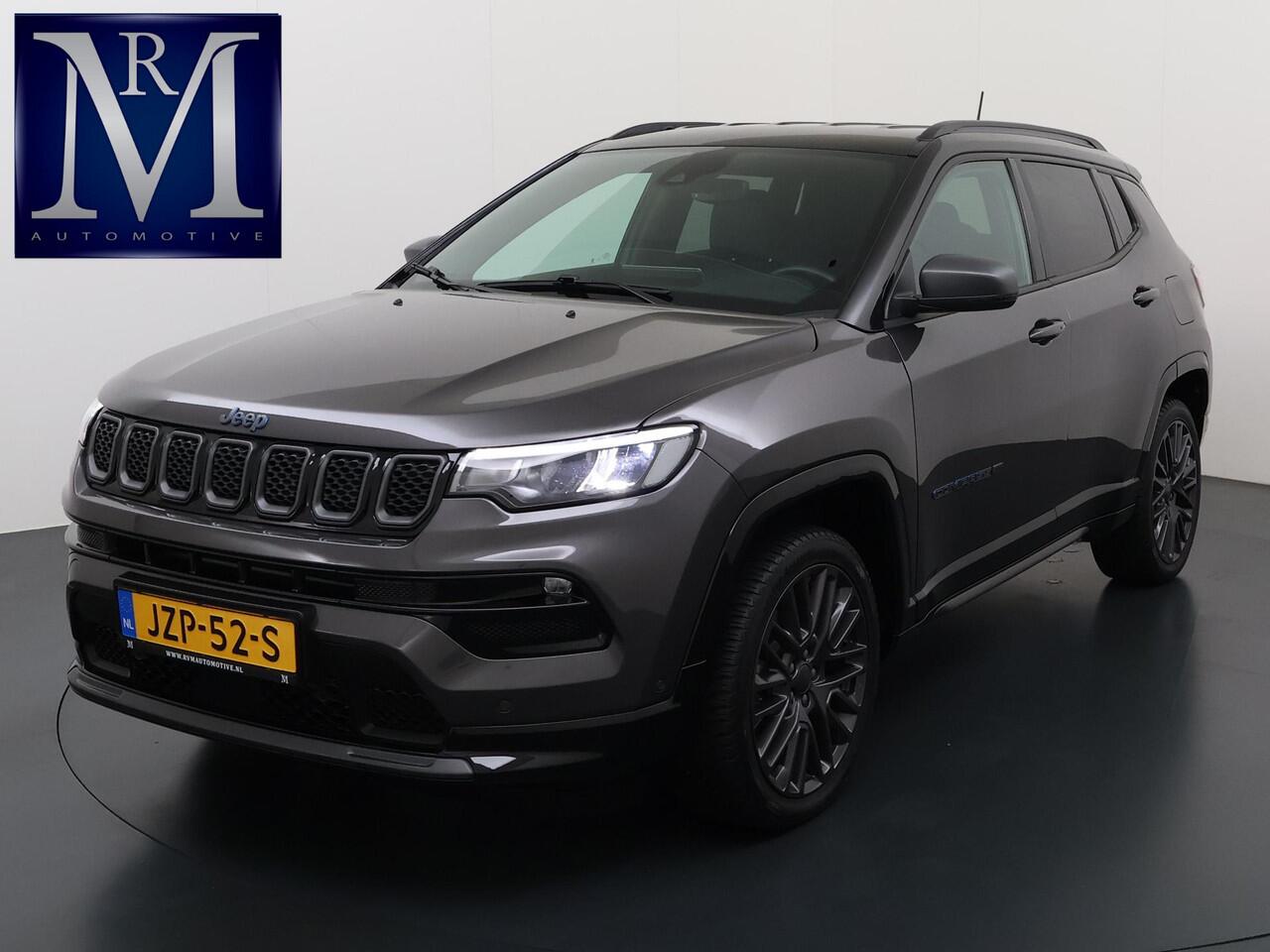 Jeep COMPASS 1.3T 4 x e 240 | 80th Anniversary VAN ¤ 26.900,- VOOR ¤24.440,- UW LENTEVOORDEEL ¤ 2.460,-! | PHEV 4WD| STOEL + STUURVERWARMING| ADAPTIVE CRUISE CONTROL| ACHTERUITRIJCAMERA| ELEKTRISCHE STOELEN| KEYLESS| 19 INCH! |SUPER COMPLEET UITGEVOERD! |