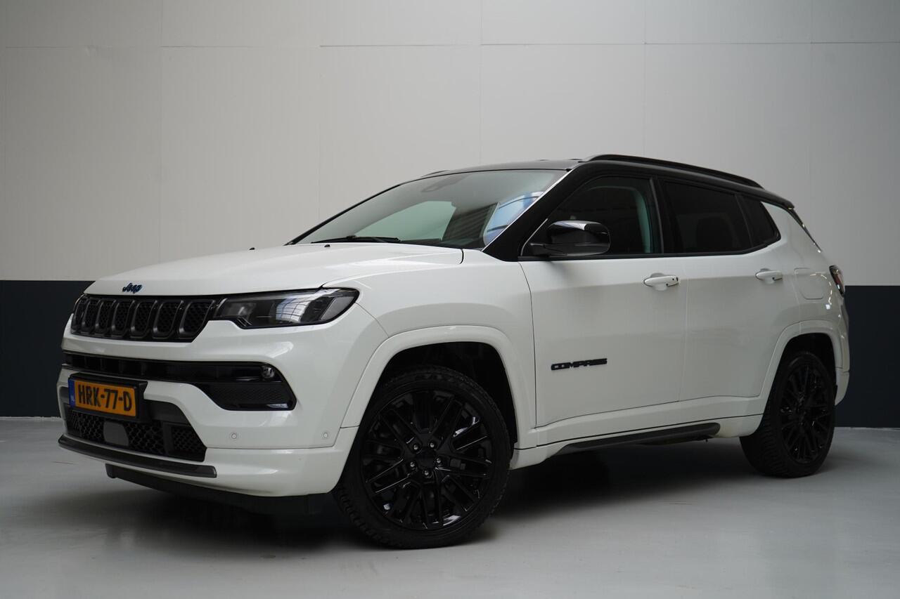 Jeep COMPASS 4xe 240 Plug-in Hybrid Electric S | SoH 89% | Leder | Navigatie | Achteruitrijcamera | Stuurverwarming