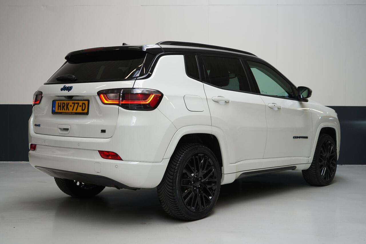Jeep COMPASS 4xe 240 Plug-in Hybrid Electric S | SoH 89% | Leder | Navigatie | Achteruitrijcamera | Stuurverwarming