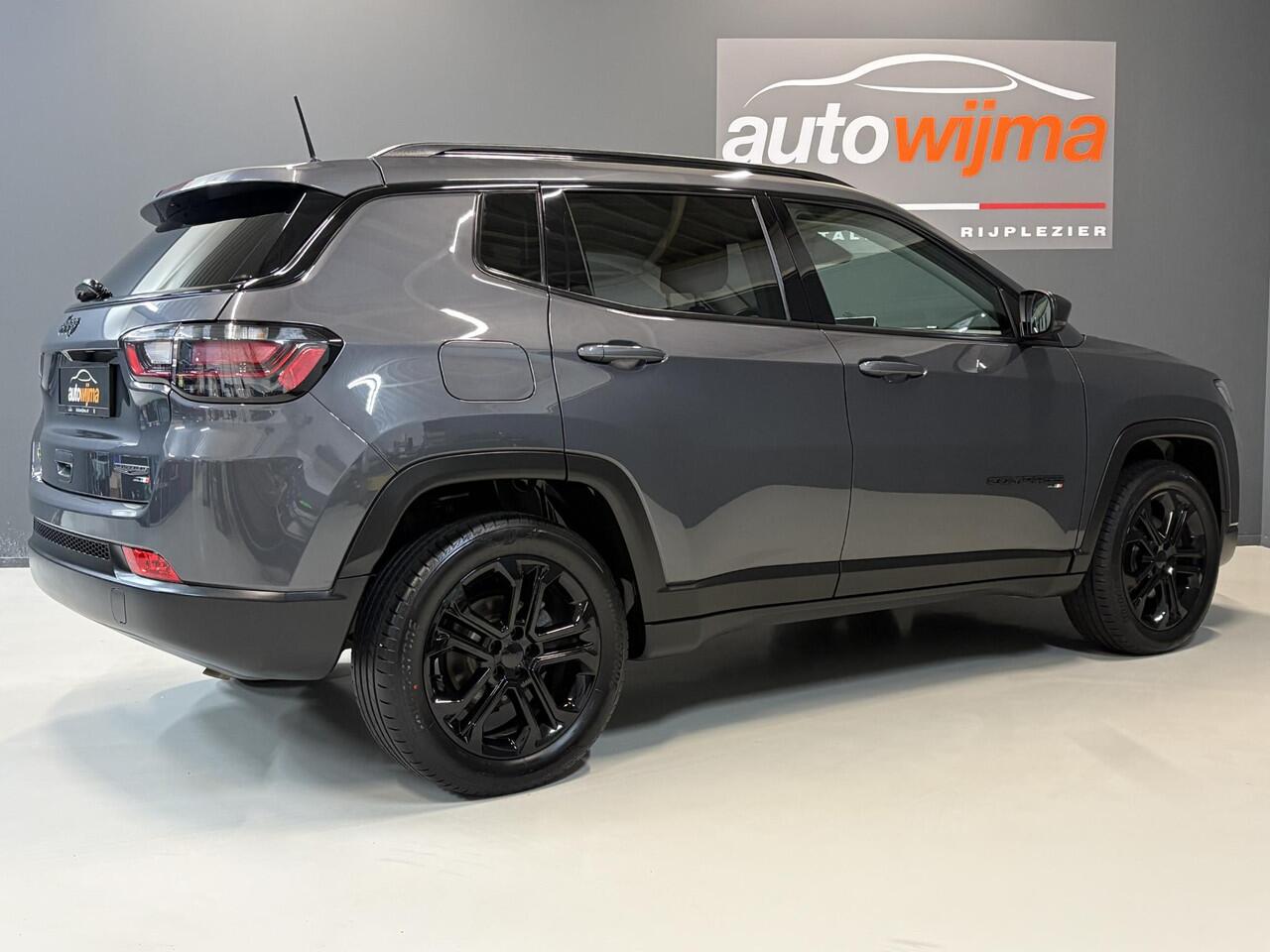 Jeep COMPASS 1.5l GSE 145pk e-Hybrid Night Eagle DCT Carplay, Led koplampen, Stoel/Stuur verwarming